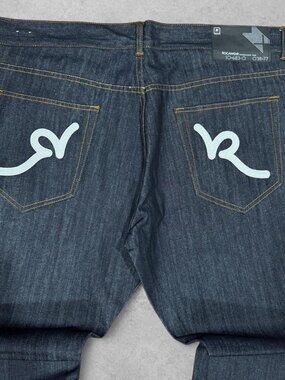 Rocawear Y2K Hip Hop Jeans Baggy Dark Denim